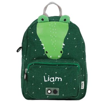 Sac à dos enfant Crocodile brodé dès 3 ans | Trixie