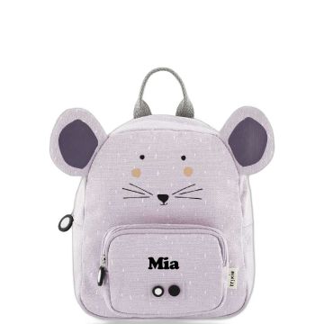 Sac à dos Souris small Trixie, brodé à son prénom dès 2 ans