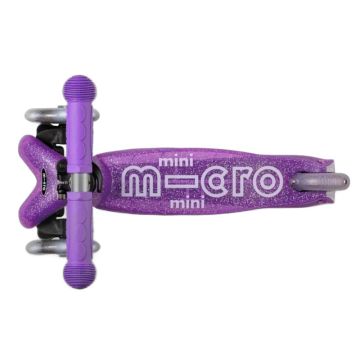 Trottinette Mini Micro Deluxe Fairy Glitter LED violet - Micro