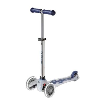 Micro Mini Deluxe Flux LED Navy - Trottinette 2-5 ans