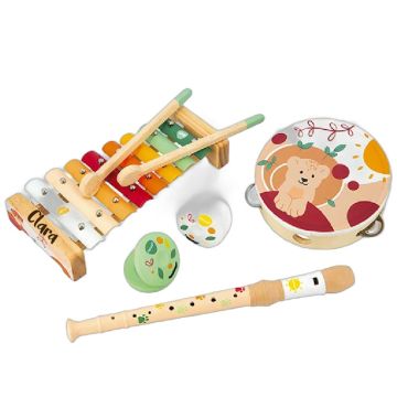 Set de 5 instruments de musique Janod Sunshine - Cadeau éveil