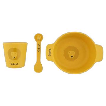 Coffret repas personnalisé silicone Lion - Trixie