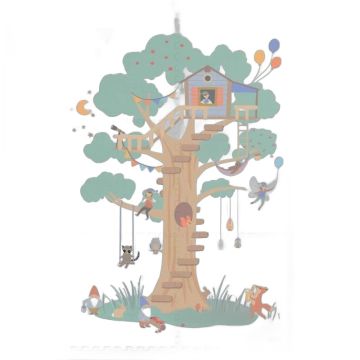 Tapis puzzle réversible Treehouse – Play & Go