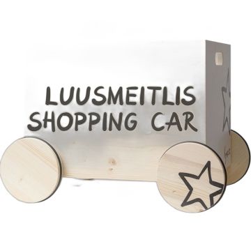 Caisse à jouets Shopping Car Kynee - Fabriquée en Suisse