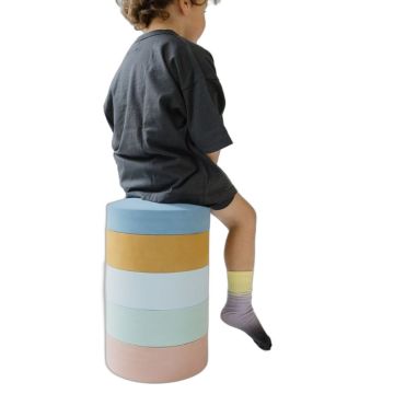Chaise et pierres d'équilibre Moes Ocean