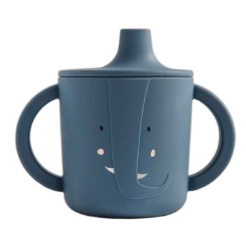 Tasse d'apprentissage en silicone Mrs. Elephant Trixie