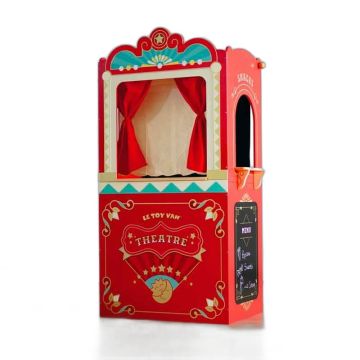Théâtre de marionnettes Le Toy Van rouge