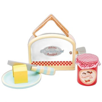 Toaster Jouet Bois, Grille-Pain et Accessoires - Le Toy Van