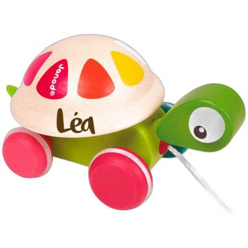 Tortue à promener Janod Zigolos personnalisable