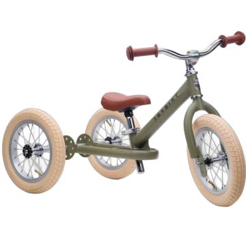 Tricycle évolutif Trybike Vintage acier vert