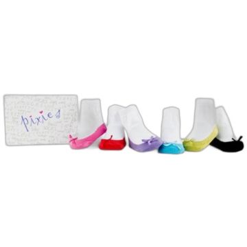 Coffret Chaussettes Bébé Fille Trumpette – 6 paires