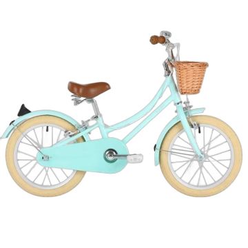 Vélo enfant 16 pouces menthe Bobbin - Cadeau naissance