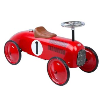 Voiture porteur métal rouge Vilac - Idée cadeau 1 an et +