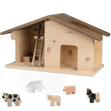 Ferme en bois Trauffer 100% suisse - dès 2 ans