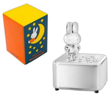 Boîte à musique Miffy gravée Zilverstad