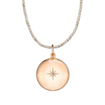 Bola de Grossesse Ilado Bonne Étoile, Collier Or Rose