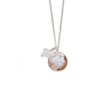Bola colombe argent Aismée – Cadeau future maman