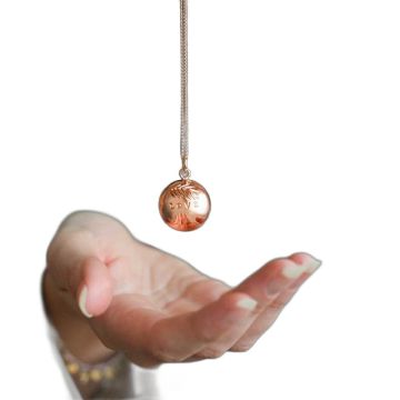 Bola de grossesse Love Ilado - Pendentif or rose chaînette