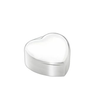 Boîte à bijoux musicale cœur argenté personnalisable Zilverstad