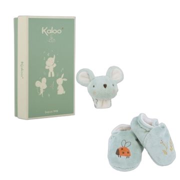 Coffret chaussons et bracelet sonore Kaloo personnalisable