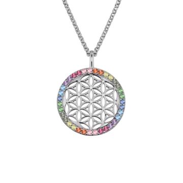 Collier Fleur de Vie Maman Engelsrufer Argent