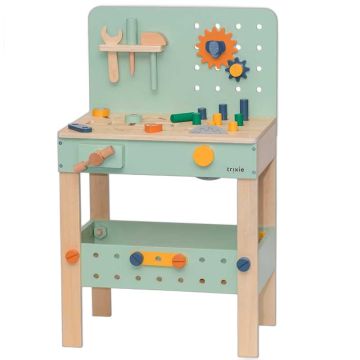 Établi en bois Trixie pour enfant dès 3 ans