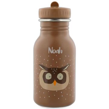 Gourde Trixie chouette personnalisable enfant