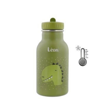 Gourde isotherme dino 350ml personnalisable Trixie Baby