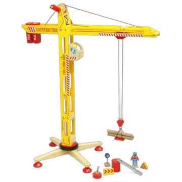 Grande grue en bois Vilac - Jouet XXL dès 3 ans