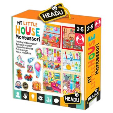 Jeu Montessori Headu Ma Petite Maison pour enfant 2-5 ans