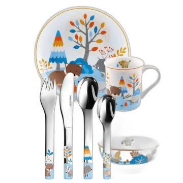 Coffret repas enfant à graver Friends Puresigns