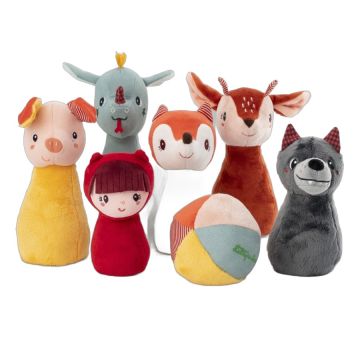 Quilles La Forêt Lilliputiens - Jeu bowling bébé 18 mois