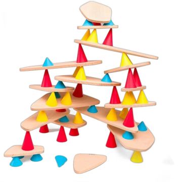 Oppi Piks Big 64 pièces - Jeu d'équilibre et construction