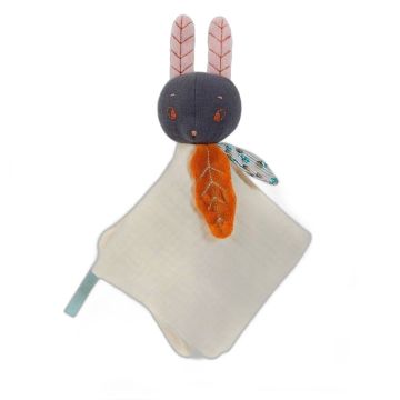 Doudou Lapin personnalisable Moulin Roty - Cadeau naissance