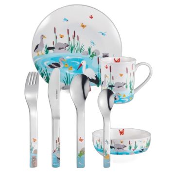 Coffret repas enfant à graver Puresigns Manao étang