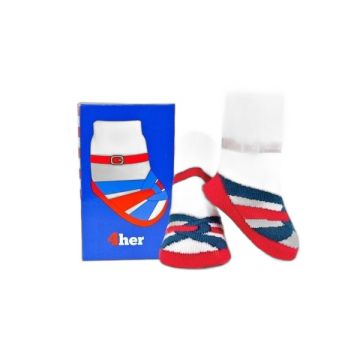 Trumpette : Lot de 6 Chaussettes Bébé Cadeau Naissance