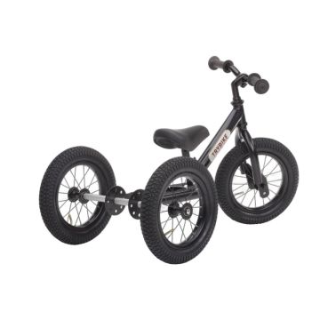 Tricycle évolutif Trybike Vintage acier noir dès 15 mois
